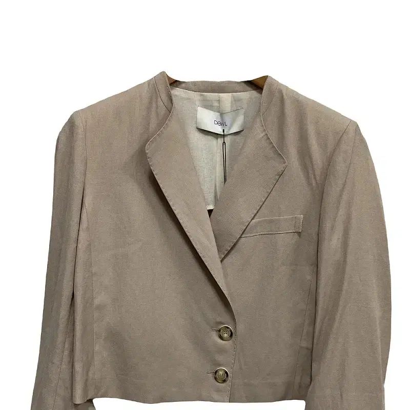 レディース Sサイズ / DEWL (新品) 21SS ダブルボタン クロップド ジャケット レディース Sサイズ / DEWL (新品) 21SS ダブルボタン クロップド ジャケット