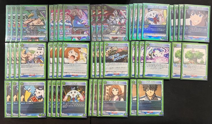 デッキ】シャングリラフロンティア 緑 エムルサイガサンラク【UNION