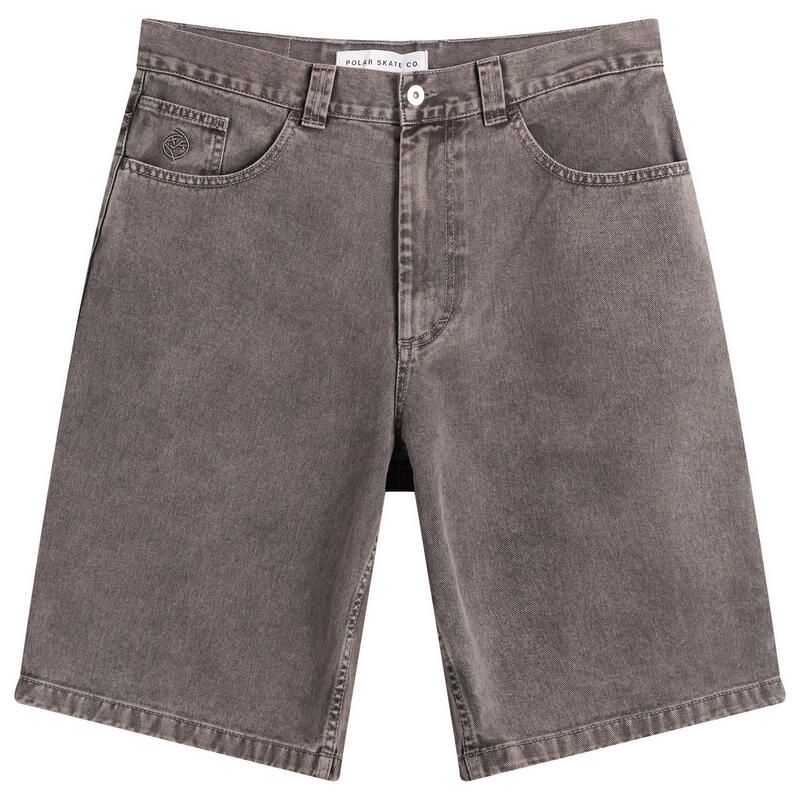 ポーラー スケート カンパニー メンズ ボトムス ハーフパンツ・ショーツ ショートパンツ デニム Polar Skate Co Big Boy Denim Shorts Washed Grey グレー