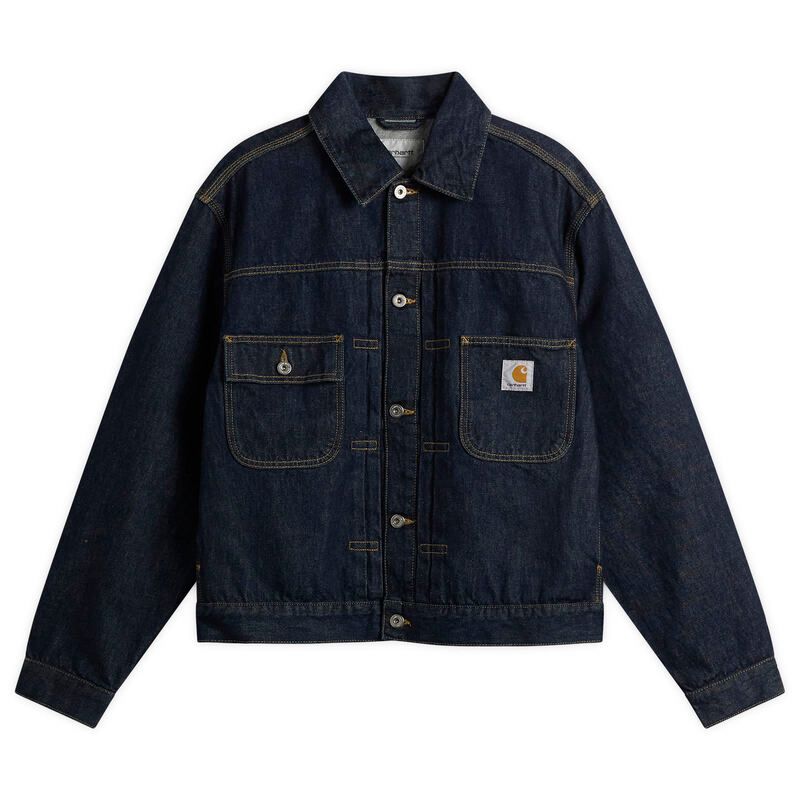 カーハート メンズ アウター ジャケット・ブルゾン Carhartt WIP Belmar Jacket Blue Rinsed ブルー