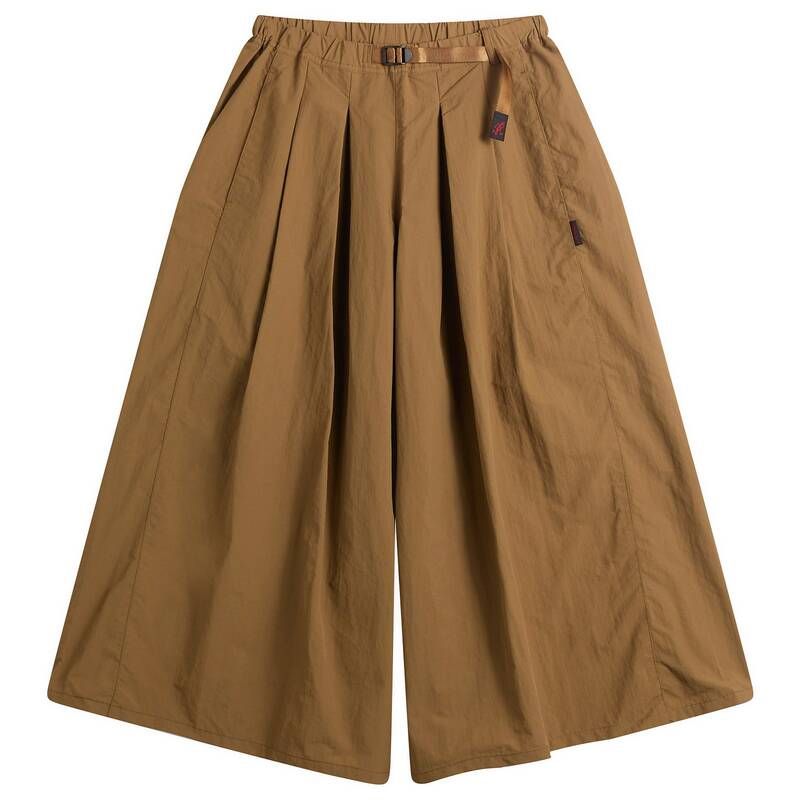 グラミチ レディース ボトムス カジュアルパンツ ナイロン Gramicci Nylon Flare Pant Coyote