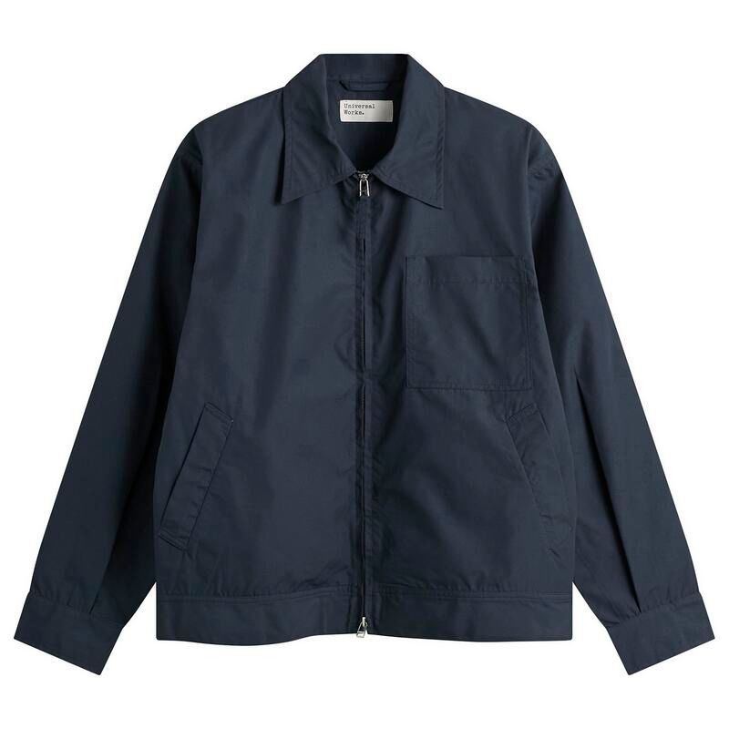 ユニバーサルワークス メンズ アウター ジャケット・ブルゾン Universal Works Recycled Poly Tech Rose Bowl Jacket Navy ネイビー