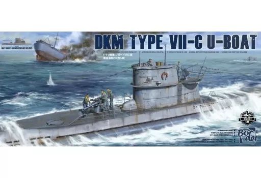 【中古】プラモデル 1/35 ドイツ海軍 Uボート VII型(水上航行モデル) [BS001]