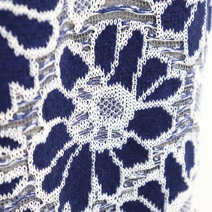 美品】CHANEL シャネル 半袖ニットワンピース サイズ 42 レディース