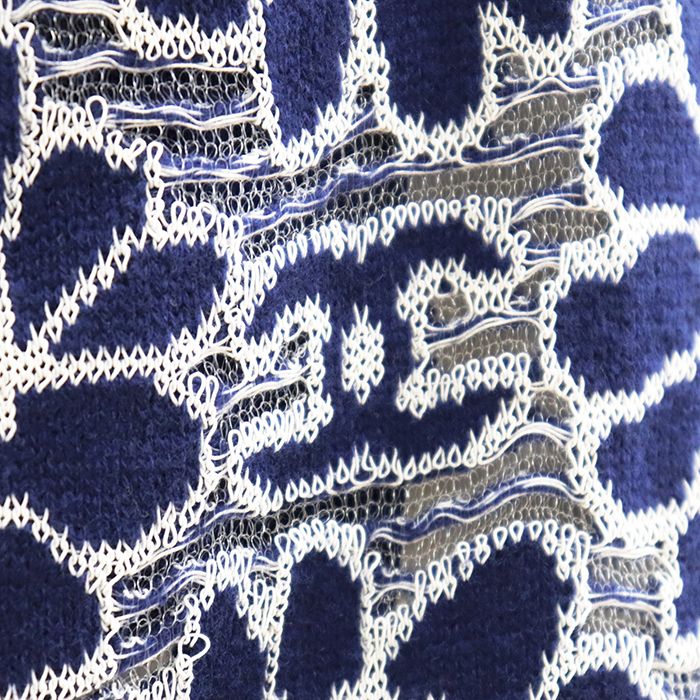 美品】CHANEL シャネル 半袖ニットワンピース サイズ 42 レディース