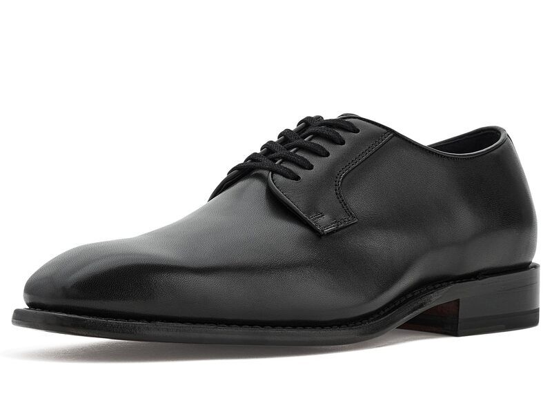 ジョンストンアンドマーフィー メンズ シューズ オックスフォード Johnston Murphy Ashton Plain Toe Black Full Grai ブラック