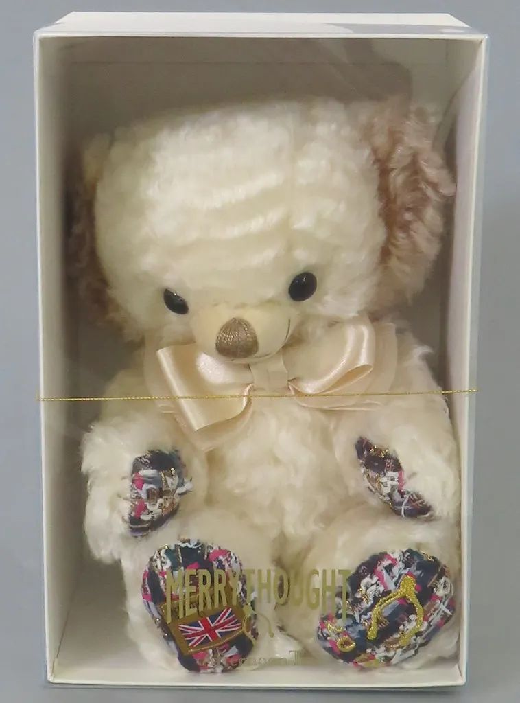 【中古】ぬいぐるみ FU56 チーキー(UK/アイボリー) ぬいぐるみ 「Merrythought(メリーソート)×Afternoon Tea」