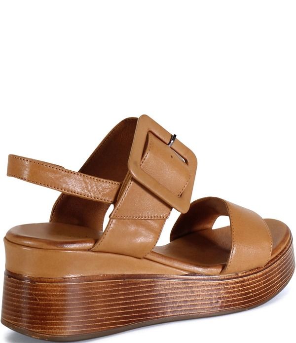 ディバトゥルー レディース シューズ サンダル プラットフォーム レザー Diba True Seen It Alleather Platform Wedge Sandals Coconut