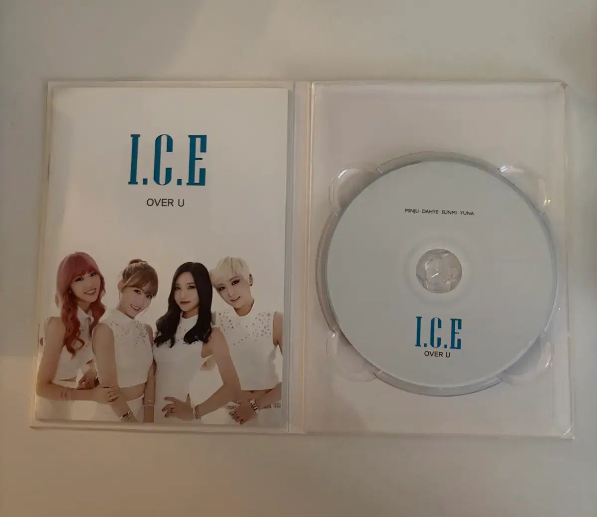 サインブック アイシアー ( I C E ) ー OVER U サイン CD サインブック アイシアー ( I C E ) ー OVER U サイン CD