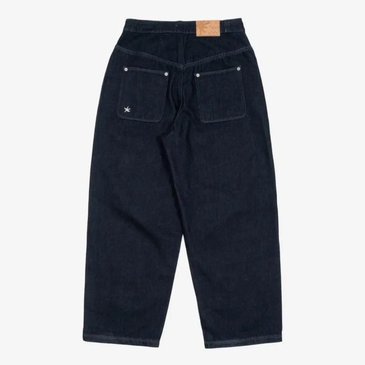 TCM curved raw denim pants ザコールデストモーメント デニムパンツ
