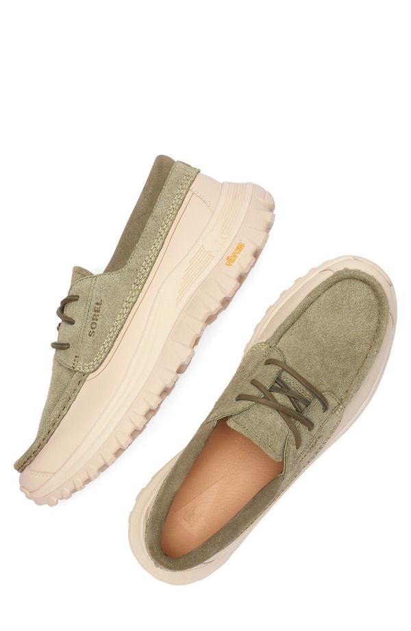 ソレル メンズ シューズ スニーカー SOREL Callsignorthwater Shoe Stone Green Bleached Ceramic グリーン