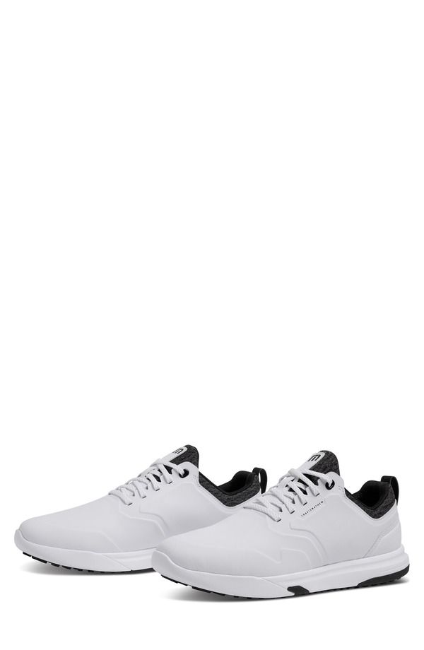 トラビスマヒュー メンズ シューズ スニーカー TravisMathew The Daily Pro Hybrid Golf Shoe White Black ホワイト