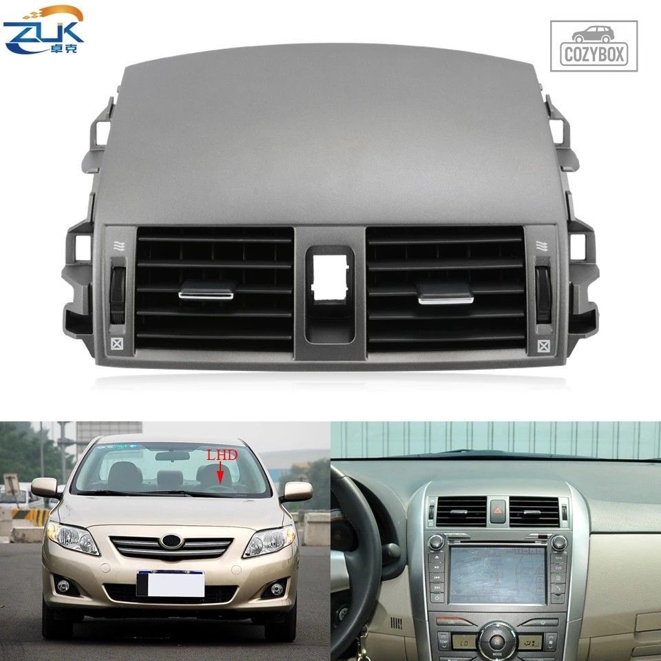 車 A/C 空調エアベントアウトレットパネ​​ル グリル カバー トヨタ カローラアルテ