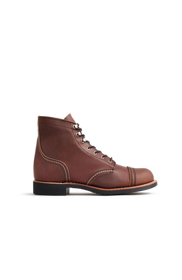 レッドウイング レディース シューズ ブーツ・レインブーツ レザー Red Wing Heritage Iron Ranger Harness Leather Boot Amber Harness アンバー