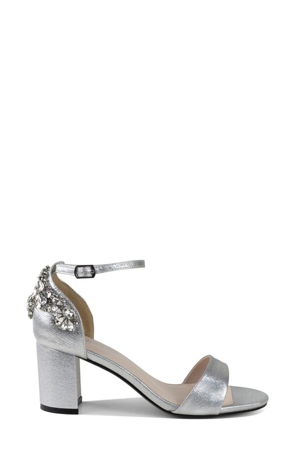 タッチアップ レディース シューズ サンダル アンクル Touch Ups Oliviankle Strap Sandal Silver シルバー