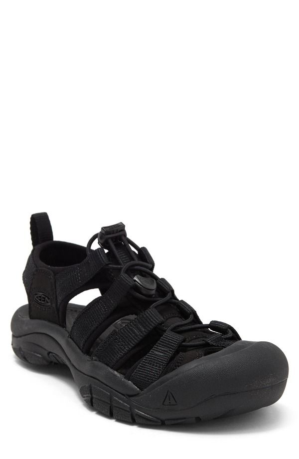 キーン レディース シューズ サンダル KEEN Newport H2 Sandal Triple Black ブラック