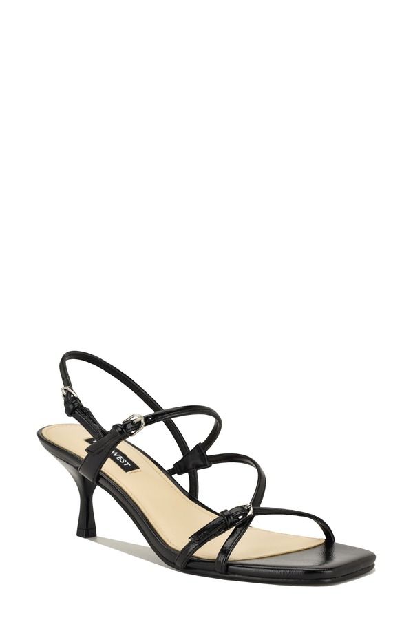 ナインウェスト レディース シューズ サンダル Nine West Hayla Strappy Sandal Black ブラック