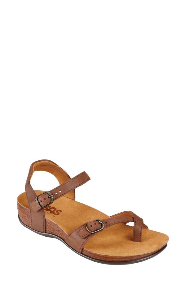 サス レディース シューズ サンダル SAS Pampa Wedge Sandal Chocolate チョコレート