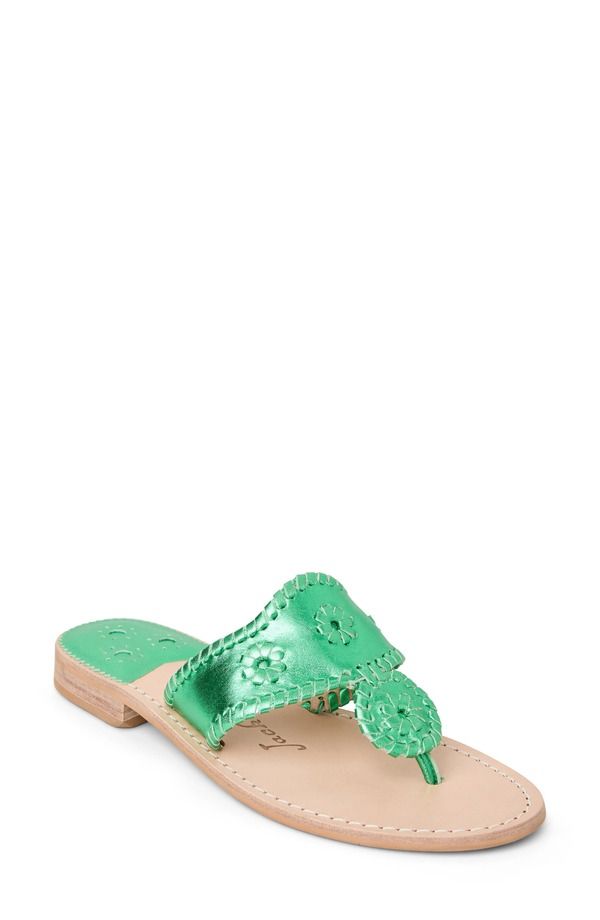 ジャックロジャース レディース シューズ サンダル Jack Rogers Jacks Flat Sandal Bright Emerald エメラルド 29,120円