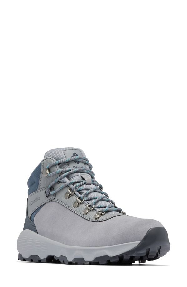 コロンビア レディース シューズ ブーツ・レインブーツ Columbia Newton Wander Waterproof Hiking Boot Monument Teal ティール