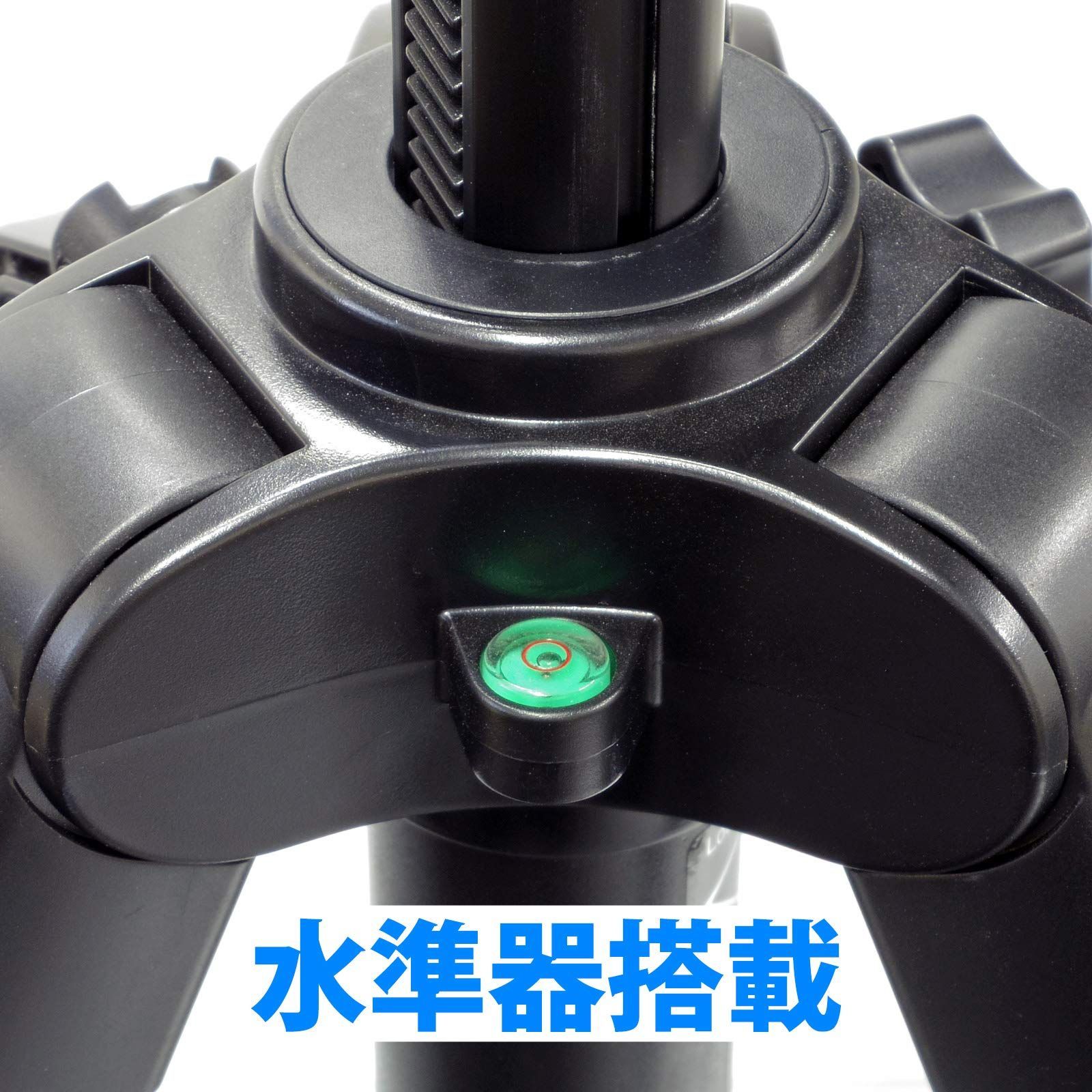 【特価商品】一眼レフ/ミラーレス一眼対応 DIN規格クイックシュー対応 3Way雲台 小型 アルミ脚 脚径20mm 全高153cm レバーロック 4段 301482 EX-440 ファミリー三脚 Velbon ベルボン