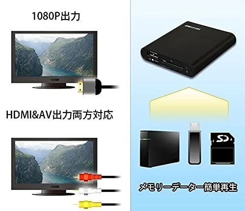 アルテマ PC不要! メディアプレーヤー 極小型 映像 再生機器 デジタル マルチメディアプレーヤー 大画面テレビや液晶モニターなどで簡単動画再生 SD/USB/HDD HDMI出力 対応 黒色 日本語取扱説明書付属YZ 1c99a069 アルテマ PC不要! メディアプレーヤー 極小型 映像 再生機器 デジタル マルチメディアプレーヤー 大画面テレビや液晶モニターなどで簡単動画再生 SD/USB/HDD HDMI出力 対応 黒色 日本語取扱説明書付属YZ 1c99a069