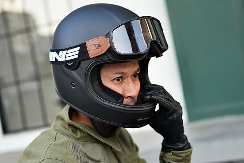 コミネ(KOMINE) バイク用ゴーグル メガネ対応 紫外線99%カット 本革 HK-500 Black Smoke FreeYZ 8d923749 コミネ(KOMINE) バイク用ゴーグル メガネ対応 紫外線99%カット 本革 HK-500 Black Smoke FreeYZ 8d923749