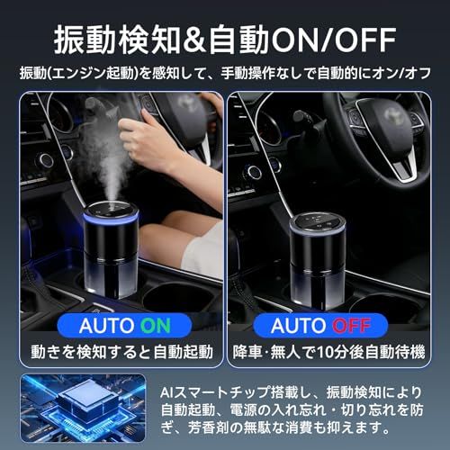【2026新登場・160ml・自動ON/OFF】JSUSUJ 車 アロマディフューザー 車 芳香剤 ホワイトムスク 車 ディフューザー 14ヶ月持続 超音波霧化 静音 3つ香りモード ブルームードライト 車用アロマディフューザー 500mAh e4c40984 【2026新登場・160ml・自動ON/OFF】JSUSUJ 車 アロマディフューザー 車 芳香剤 ホワイトムスク 車 ディフューザー 14ヶ月持続 超音波霧化 静音 3つ香りモード ブルームードライト 車用アロマディフューザー 500mAh e4c40984