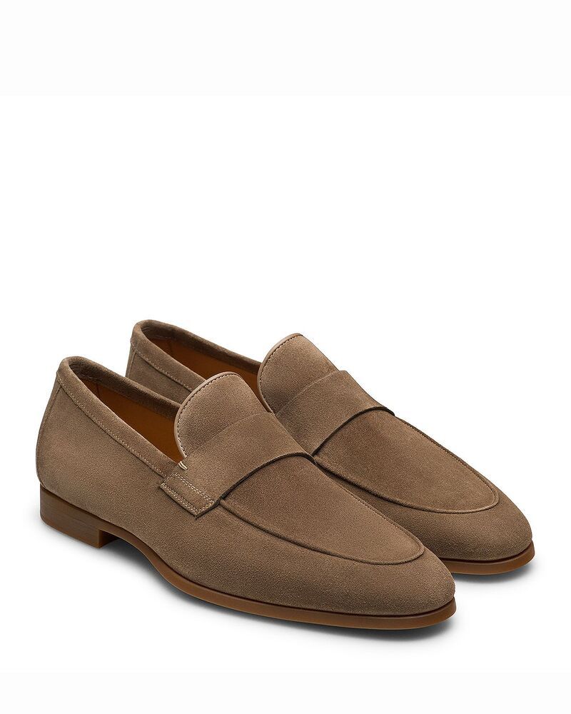 マグナーニ メンズ シューズ スリッポン・ローファー スエード Magnanni Mens Heros II Torba Suede Loafer Exclusive Taupe トープ