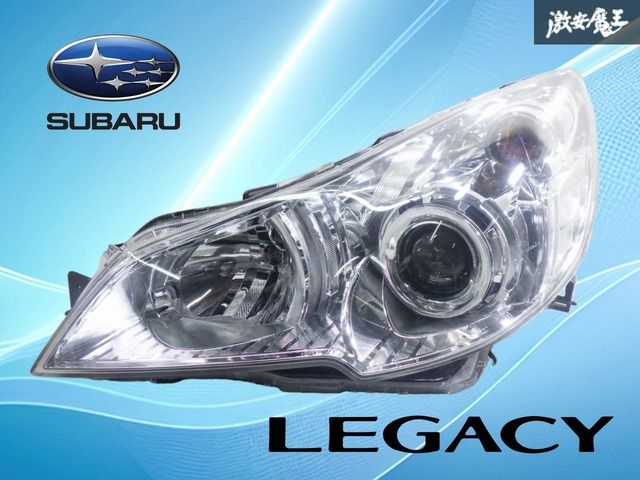 レンズ綺麗！点灯OK！】スバル純正 BR9 BM9 レガシィ 前期 HID ヘッド 