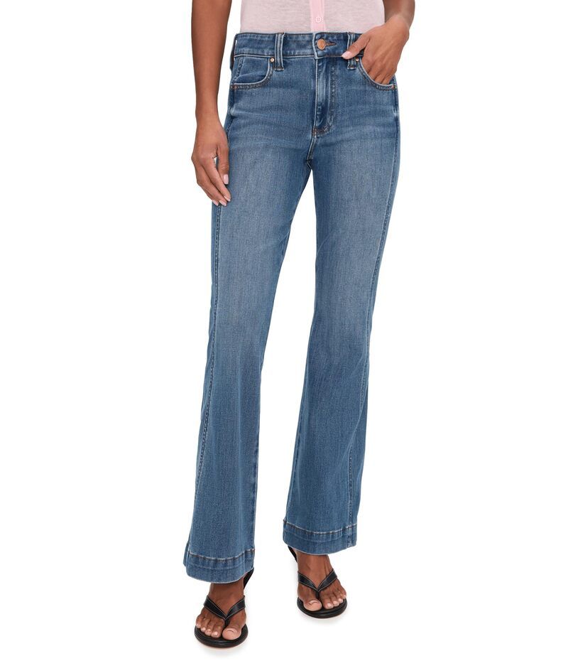 カットフロムザクロス レディース ボトムス デニムパンツ ブーツカット ブーツ KUT from the Kloth Natalie HighRise Bootcut Side InsetWide Hem in Alliance