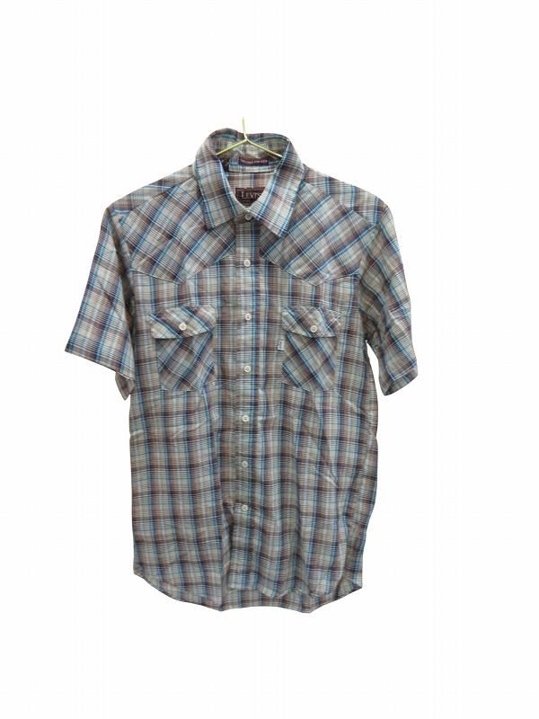 リーバイス Levi's シャツ 半袖ブラウン