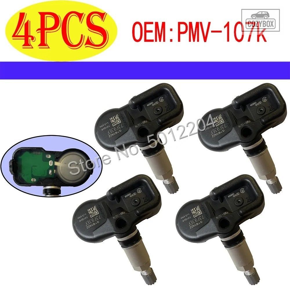 4 個 タイヤエア圧センサー 2005-2012 レクサス GS ES LS PMV-107k 433mhz TPMS タイ