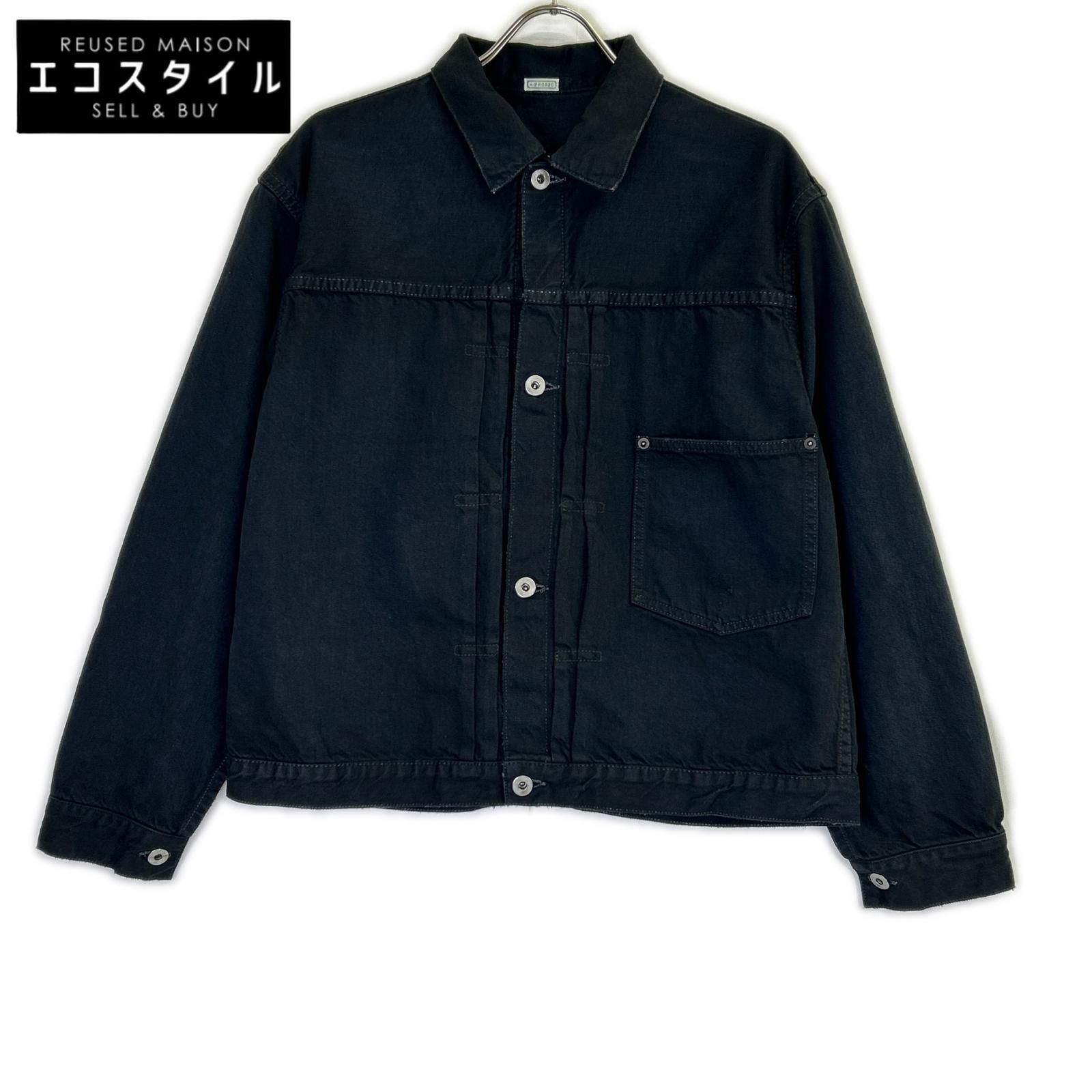A.PRESSE　アプレッセ　【美品/26SS】26SAP-01-37 ヴィンテージ加工 S213モデル 1st Type Denim Jacket(CUSTOM) デニムジャケット　44