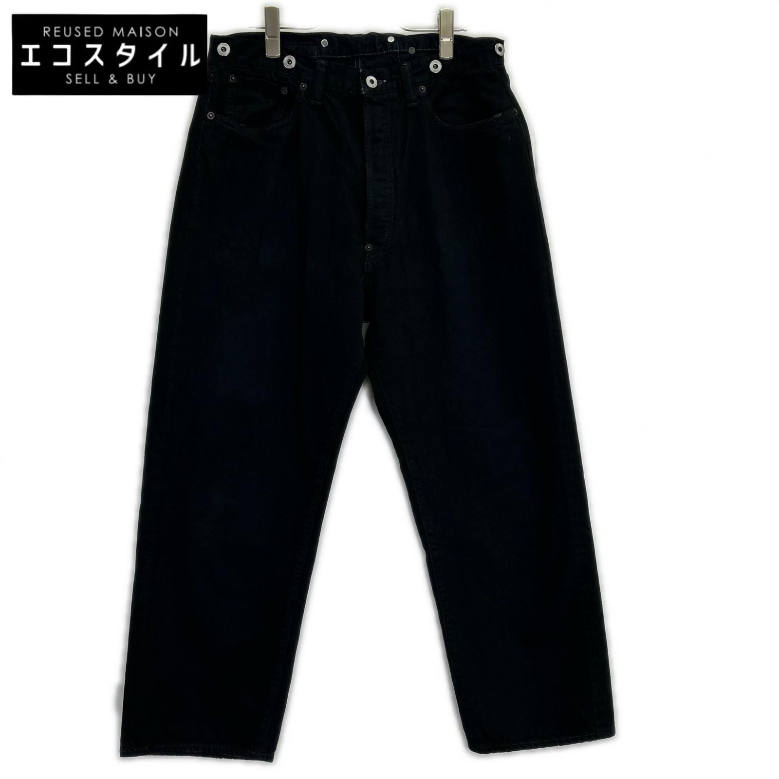 A.PRESSE　アプレッセ　【美品/26SS】26SAP-04-20 ヴィンテージ加工 No.22 Washed Wide Denim Pants(CUSTOM) デニムパンツ　30