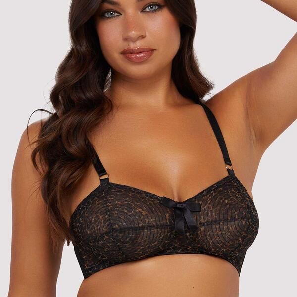 プレイフルプロミス レディース アンダーウェア ブラジャー プリント Playful Promises Hazeleopard Print Bullet Bra Leopard Print アニマル