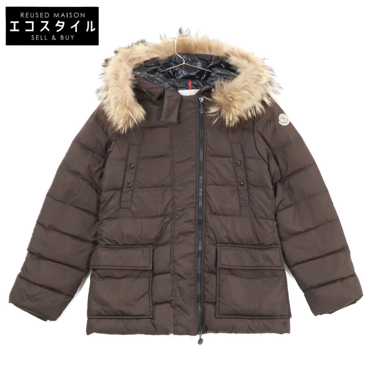 MONCLER モンクレール 45321 MEL メル ファー/フード付ダウン 