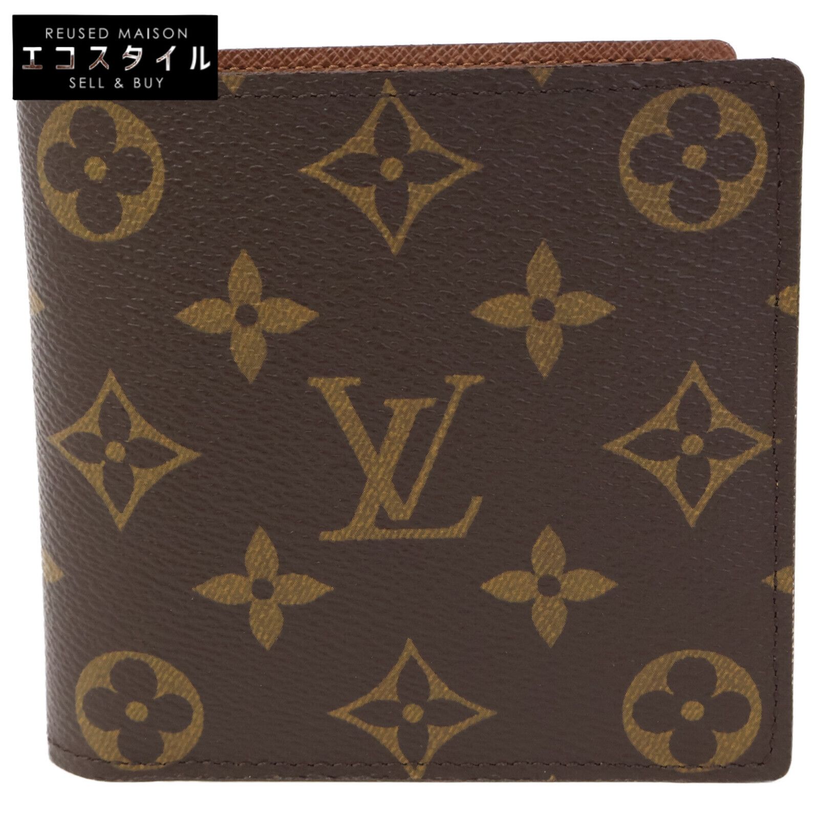 LOUIS VUITTON　ルイヴィトン　【新品同様】M61675 モノグラム ポルトフォイユ・マルコ 二つ折り財布