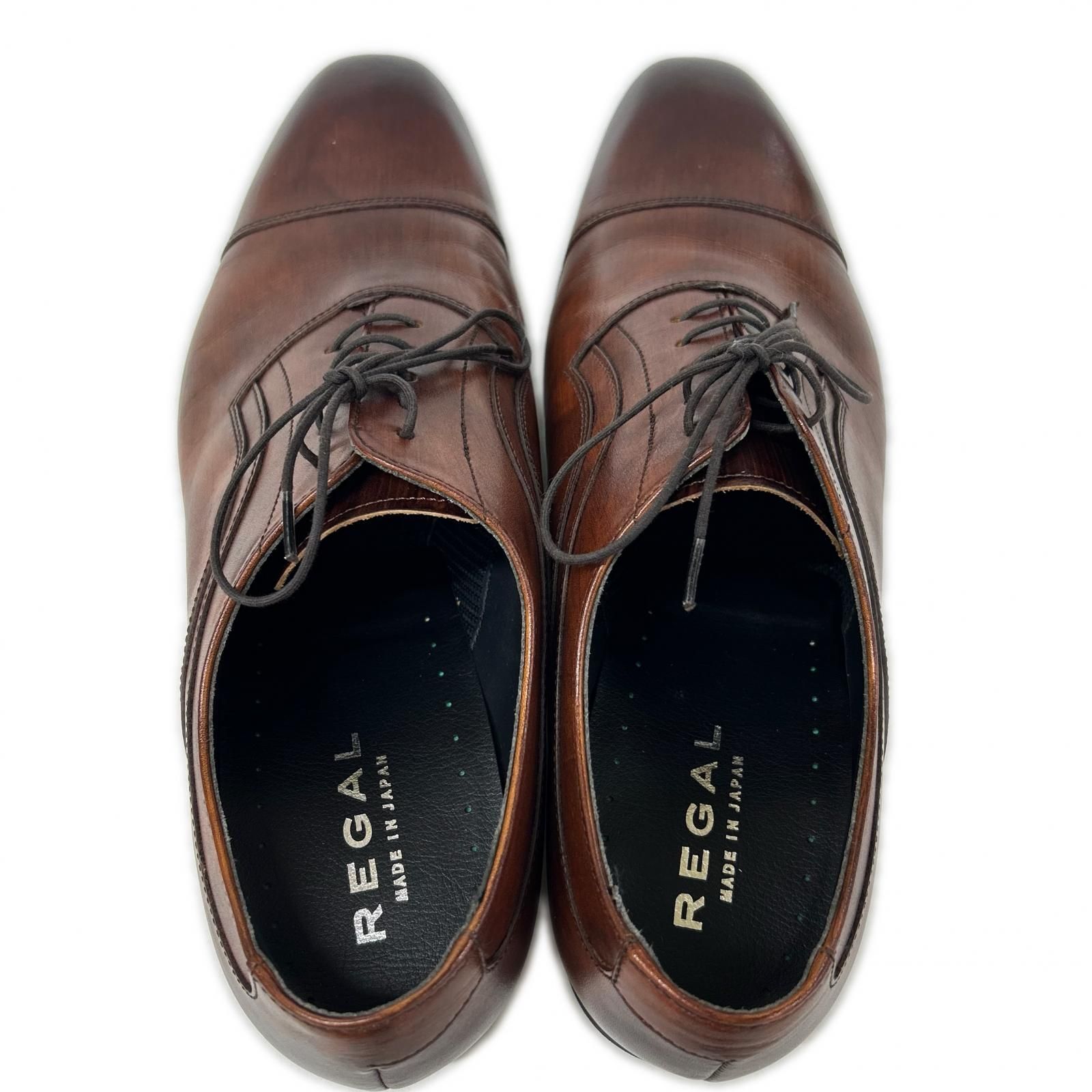 REGAL リーガル 【美品】21AL 内羽根 ストレートチップ シューズ 25