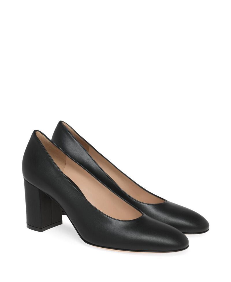 ジャンヴィト ロッシ レディース シューズ パンプス Gianvito Rossi Womens Ryan Pumps Black Calf Leather ブラック