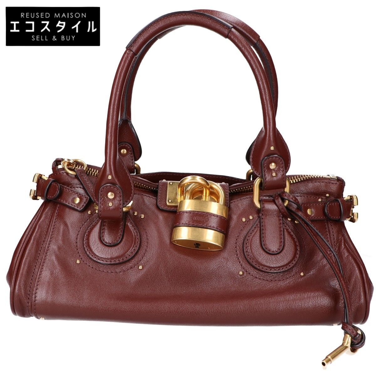 Chloe クロエ CH25WS802P7527M チェリーブラウン パディントングレイン