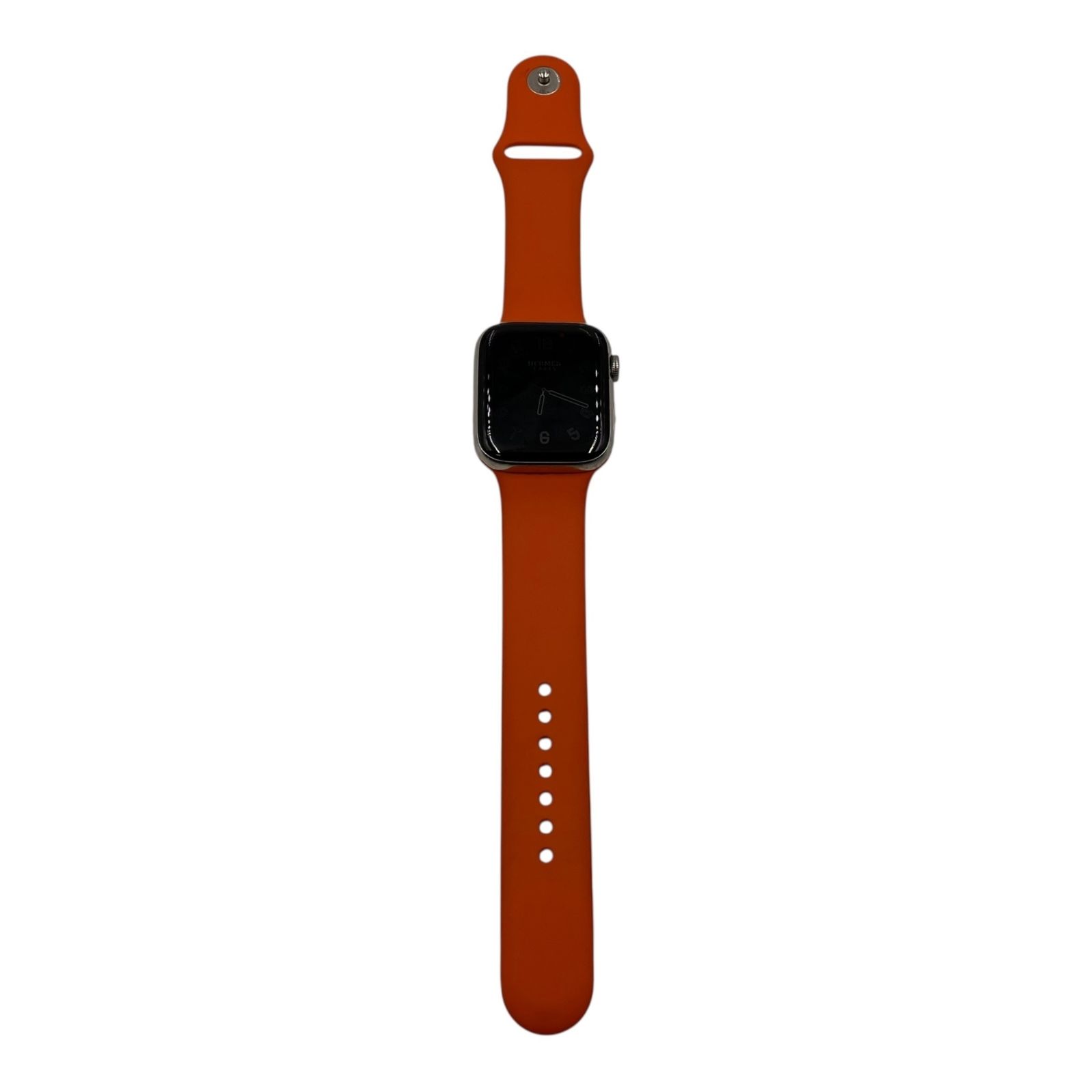■Apple Watch Hermes Series5 44mm A2157 GPS Cellular ステンレス オレンジバンド バッテリー70% 初期化済み 本体のみ2113258,2113258