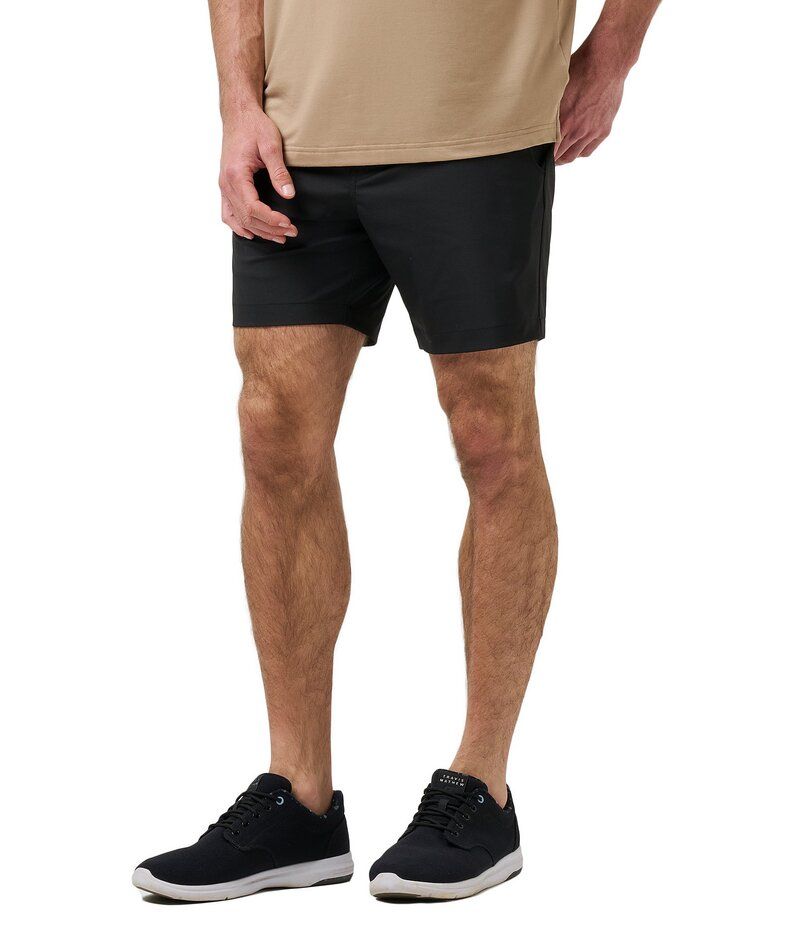 トラビスマヒュー メンズ ボトムス ハーフパンツ・ショーツ ショートパンツ TravisMathewanderlust Performance Stretch 7 Inseam Shorts Black ブラック
