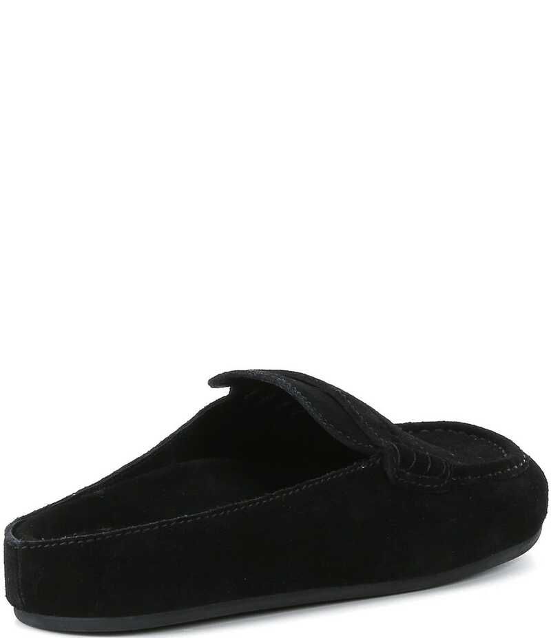 ジェフリー キャンベル レディース シューズ スリッポン・ローファー スエード Jeffrey Campbell Milesuede Penny Loafer Clogs Black ブラック