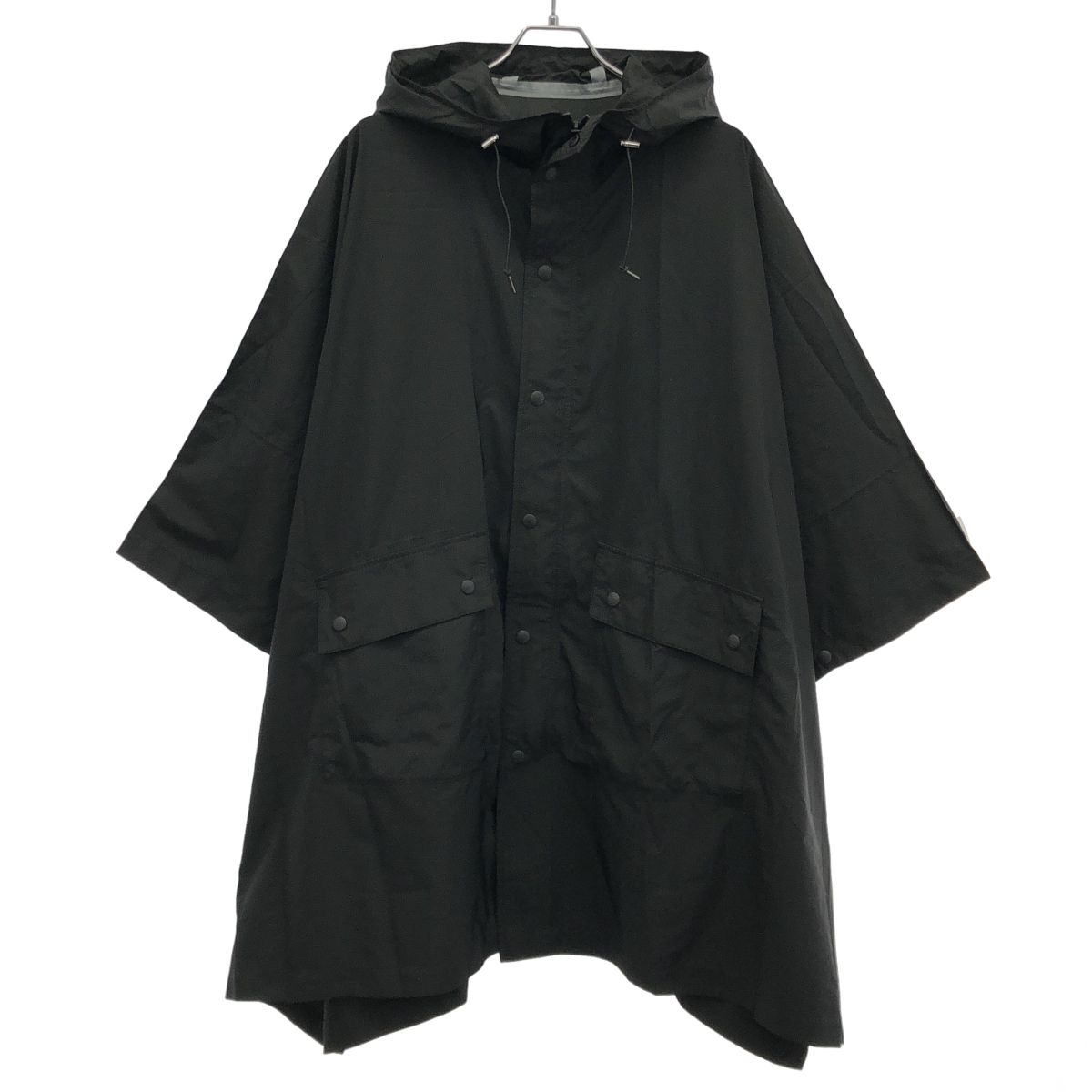 Traditional Weather Wear トラディショナル ウェザーウェア パッカブル ポンチョ レインコート A211CIFCO0267MZ ブラック M/L