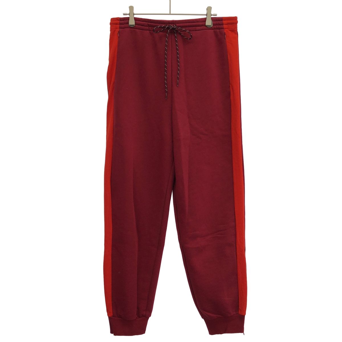 6397 シックススリーナインセブン STRIPED SWEATPANTS スウェットパンツ 23-030-450-0032 レッド M