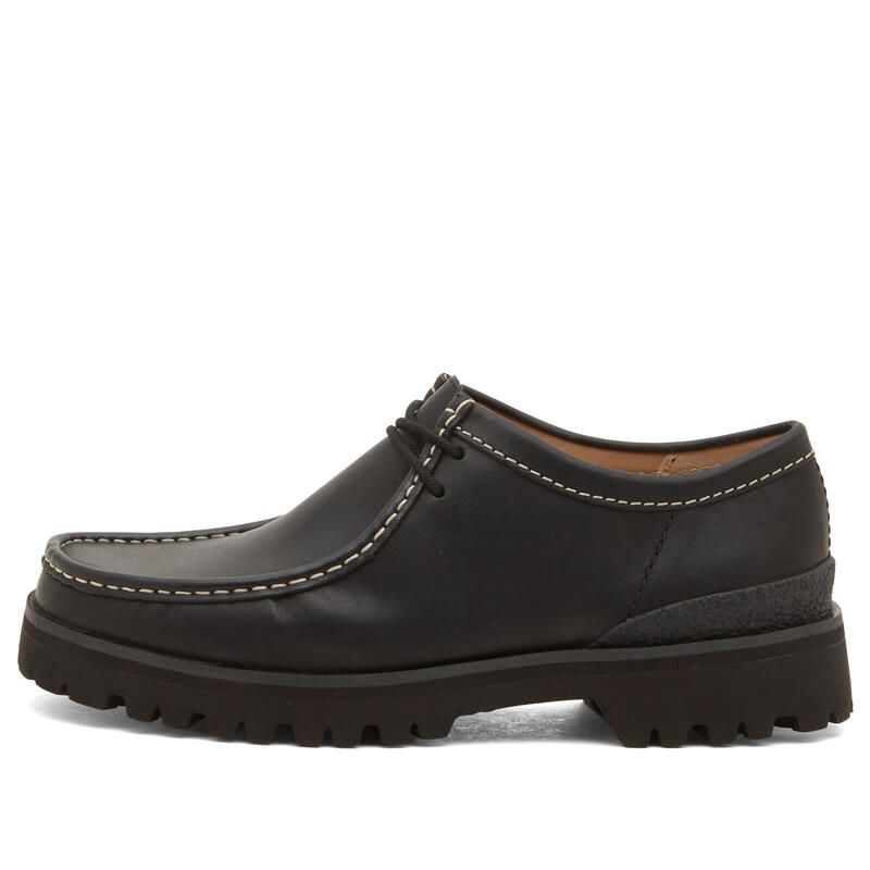 クラークス メンズ シューズ ブーツ・レインブーツ Clarks Originals Walla Yukoner Shoes Black Leather ブラック 36,920円