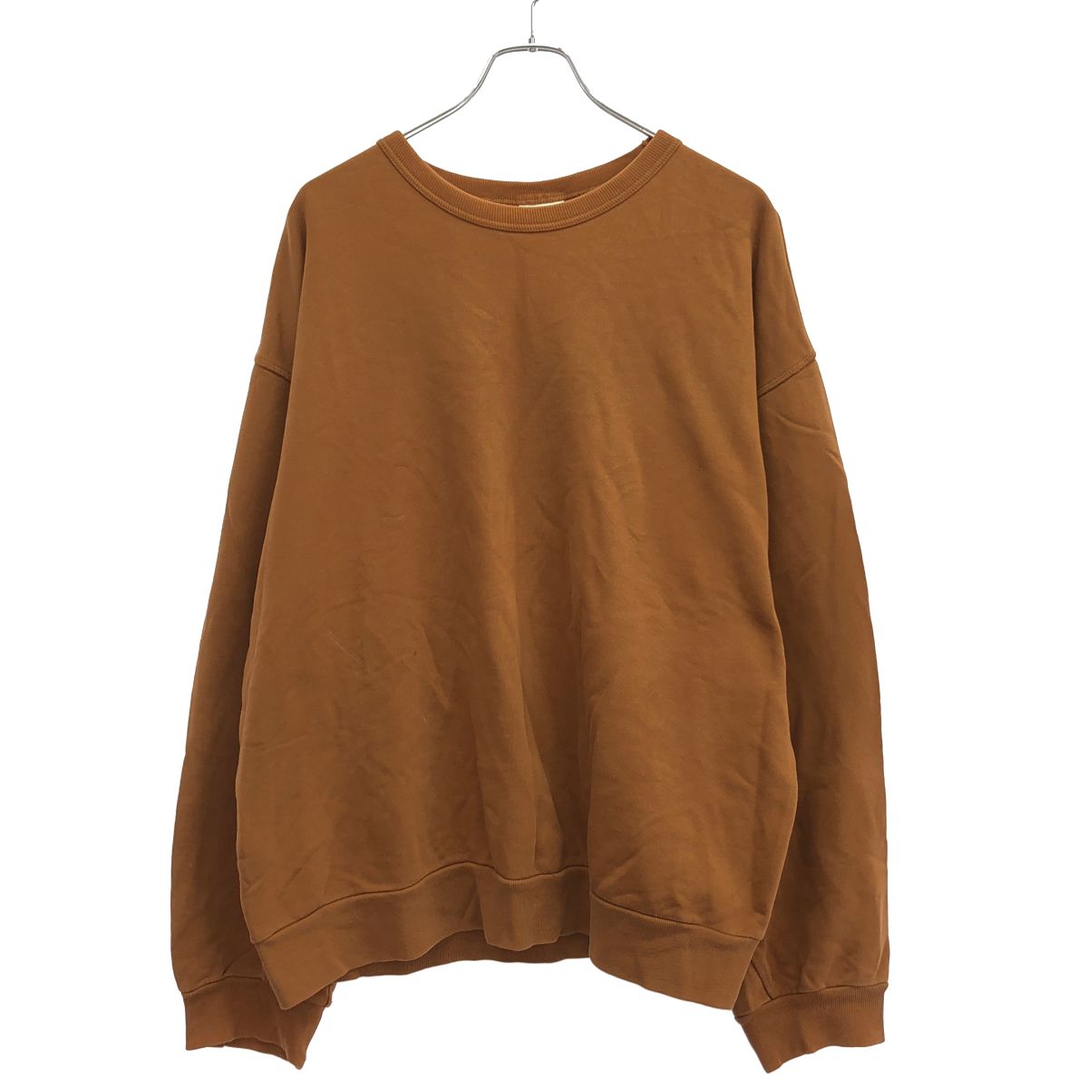 DRIES VAN NOTEN ドリスヴァンノッテン 18SS オーバーサイズスウェットプルオーバー 73-03-81-03004 ブラウン M