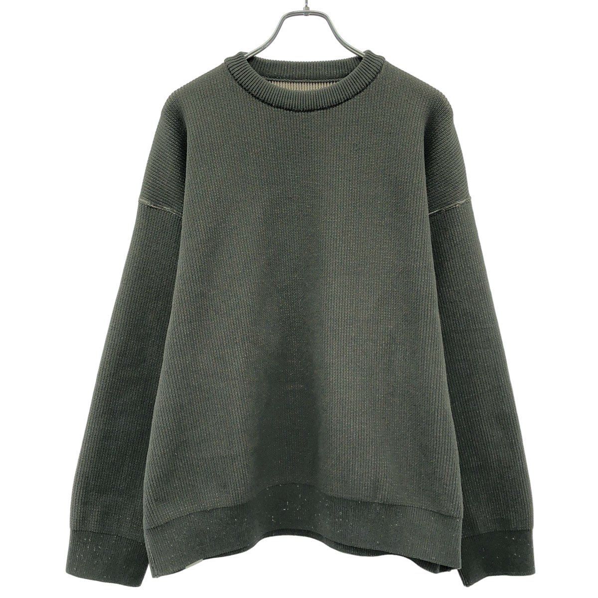 N.HOOLYWOOD エヌハリウッド 25AW ニットセーター 9252-KT02-016 カーキ 38 N.HOOLYWOOD エヌハリウッド 25AW ニットセーター 9252-KT02-016