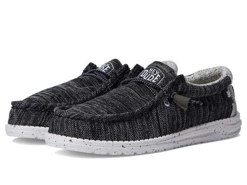 ヘイデュード メンズ シューズ スニーカー Hey Dude Wally Stretch Mix SlipOn Casual Shoes Meteorite